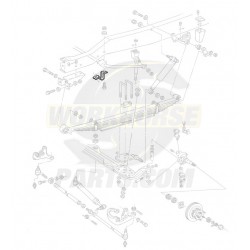 15717607  -  Clamp - Front Stabilizer Shaft Insulator